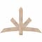 Ekena Millwork Alberta Smooth Timber Gable Bracket, Douglas Fir, 60"W x 38"H x 5 1/2"D x 5 1/2"F, 15/12 Pitch GBW060X38X0606ALB00SDF - alternate 1